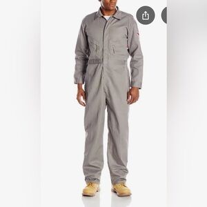 Walls Red Flame-Resistant Coveralls  Workwear size large